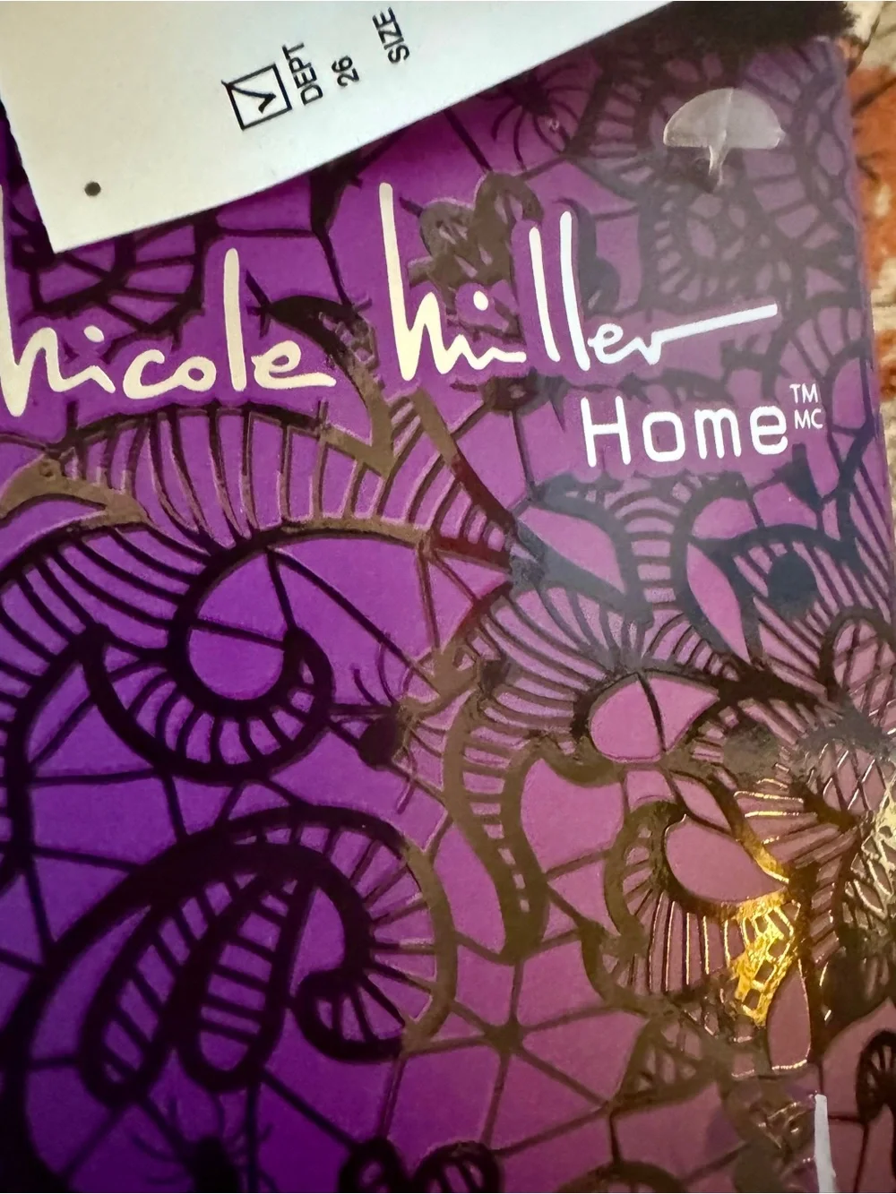 Nicole Miller Halloween Village Reversible Decorative Throw - Gorgeous Blanket!